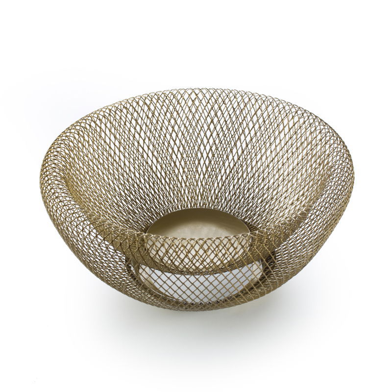 Stainless Steel Wrought Iron Fruit Basket